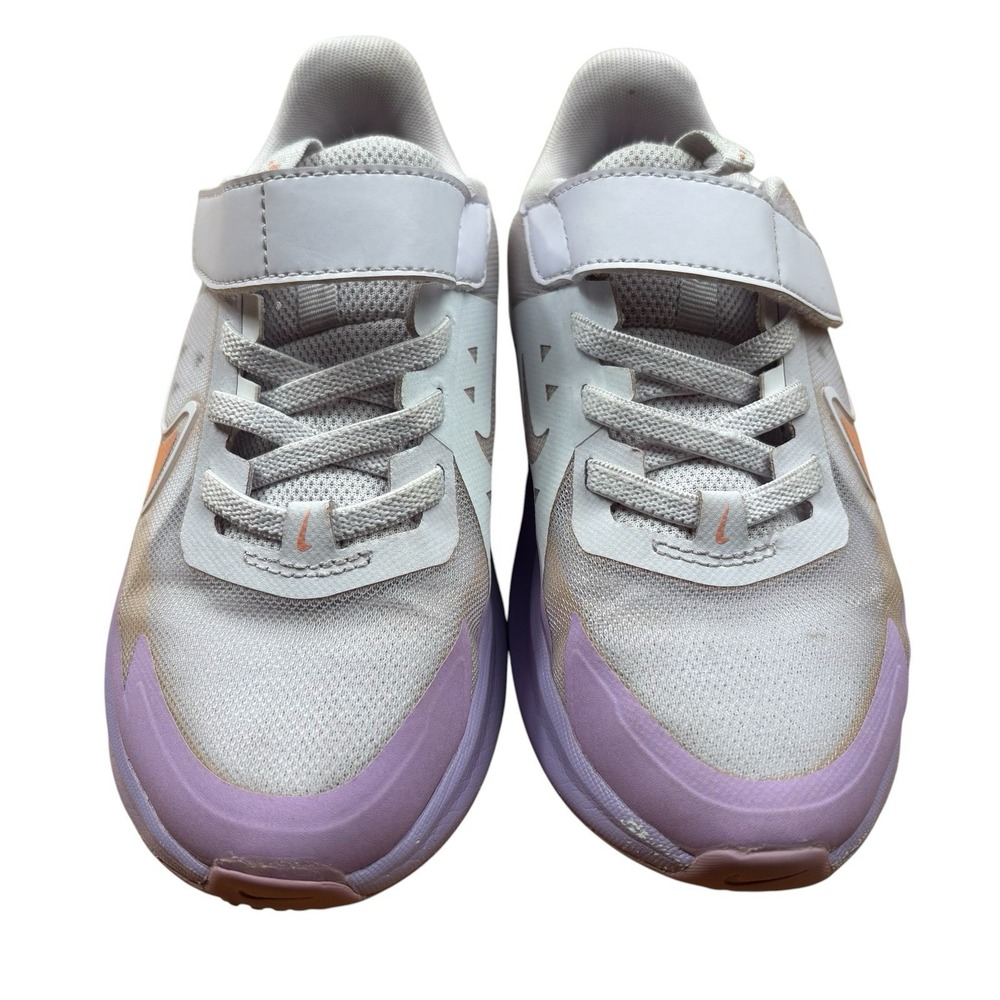 Nike Sonic Fly PS Girls Size 13C Barely Grape Purple Running Shoes FZ0016-500 - Picture 4 of 13